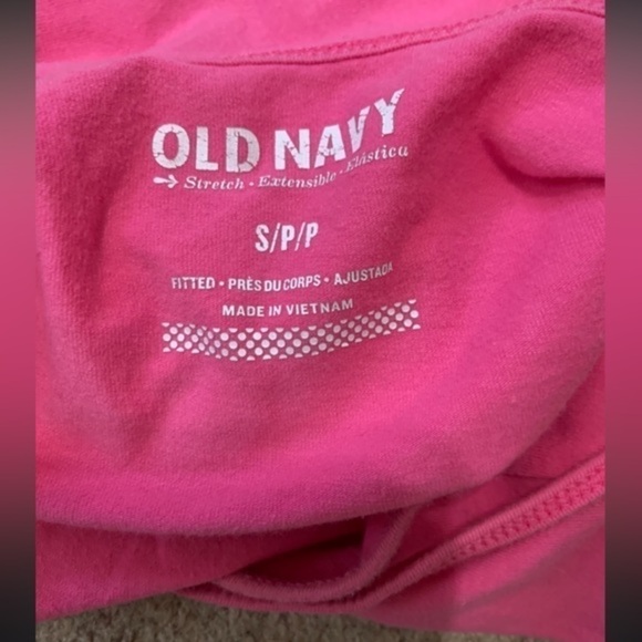 Old Navy Pink Tank Top Size Small - Picture 5 of 6